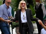 Cate Blanchett en su llegada al Festival de Venecia 2022
