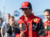 Carlos Sainz, piloto de Ferrari, este fin de semana en el Gran Premio de Países Bajos.