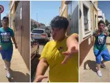Vídeo viral de Las Tukus, una pareja cómica de 'tiktokers'.