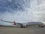Iberia opera vuelos a Estados Unidos con el moderno A350.