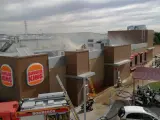 Pequeño incendio en el Burger King de Soria