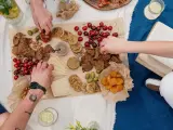 Comer con las manos