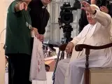 El Papa Francisco recibe a miembros de la UCAV en Roma