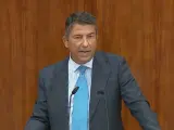 El portavoz del PP en la Asamblea, Pedro Muñoz Abrines, en el Debate del Estado de la Región.