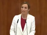 La portavoz de Más Madrid en la Asamblea, Mónica García, en el Debate del Estado de la Región.
