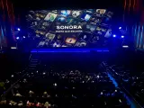 Atresmedia presenta la plataforma Sonora en el cine Capitol.