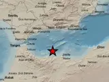 Terremoto en el sur del mar Alborán