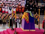 Westminster recibe con una misa el f&eacute;retro de la Reina Isabel II de Inglaterra