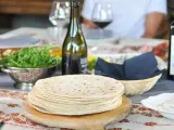 Piadina, un pan plano italiano