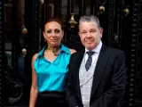 Alberto Chicote e Inmaculada Núñez asisten como invitados de la boda del cocinero Paco Roncero, en 20219.