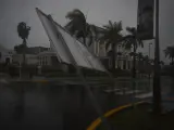 Efectos del huracán Fiona en San Juan (Puerto Rico).