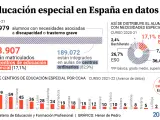 La Educación especial en España en datos.