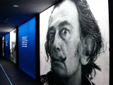 Una de las instalaciones de la exposición 'Dalí Cibernètic' en el Ideal de Barcelona.