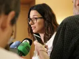 La vicepresidenta y portavoz del Gobierno valenciano y miembro de Compromís, Aitana Mas