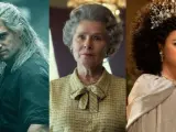 Fotogramas de 'The Witcher', 'The Crown' y 'Queen Charlotte'
