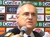 El presidente del Lazio, Claudio Lotito