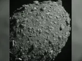 El asteroide Dimorphos, a tan solo unos segundos de recibir el impacto de la nave DART de la NASA.