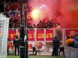 Incidentes en la grada del Galatasaray