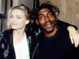 Michelle Pfeiffer con el rapero Coolio