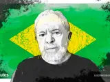 Luiz In&aacute;cio Lula Da Silva, candidato a la presidencia de Brasil.