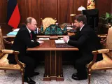 El presidente de Rusia, Vladimir Putin, y el líder de Chechenia, Ramzán Kadírov, en diciembre de 2015.