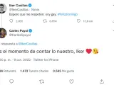 Tuit polémico de Casillas y respuesta de Puyol.