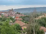 Vista del bello pueblo de Hervás, en la provincia de Cáceres.