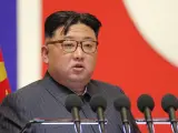 El líder de Corea del Norte, Kim Jong-un, en Pyongyang, el 6 de septiembre de 2022.