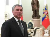 El presidente de la Duma Estatal de Rusia, Viacheslav Volodin.