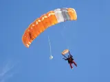 Un paracaidista, en una foto de archivo.