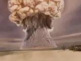 Explosión nuclear en realidad virtual.