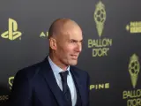 Zidane en la Gala del Balon de Oro