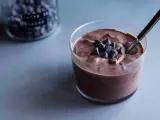 Mousse de chocolate vegana