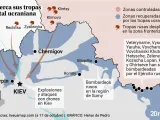 Situación de las tropas rusas dentro de las fronteras de Ucrania