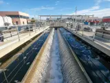El agua regenerada, como la que se obtiene en la depuradora del Baix Llobregat, es clave para la resiliencia de las ciudades.