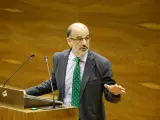 El senador de Unión del Pueblo Navarro, Alberto Catalán.