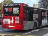 Imagen de recurso de un autobús de la empresa Masatusa en Alicante.
