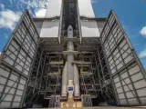 El equipo de Ariane 6 lleva realizando la prueba de encendido en caliente de la etapa superior del cohete desde principios de mes.