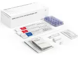 Test de antígenos de covid-19 y gripe A/B del fabricante Roche. Este modelo requiere una única muestra nasal.