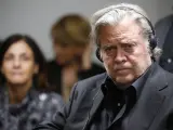 25 March 2019, Italy, Rome: Steve Bannon, former chief strategist of US President Donald Trump, attends a discussion on sovereignty. Photo: Vincenzo Livieri/LaPresse via ZUMA Press/dpa Vincenzo Livieri/LaPresse via ZU / DPA (Foto de ARCHIVO) 25/3/2019 ONLY FOR USE IN SPAIN