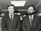 Felipe González y Narcís Serra, poco después de las elecciones generales de 1982.