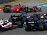 El accidente de Carlos Sainz en el GP de Estados Unidos.