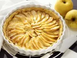 Un pastel de manzana.