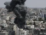 Ataque israelí contra la Franja de Gaza, el 6 de agosto de 2022.