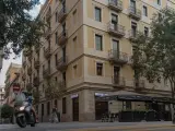 Edificio de vivendas en Barcelona.