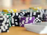 Imagen de archivo de fichas para juegos de azar