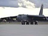 Bombardero B-52 estadounidense.