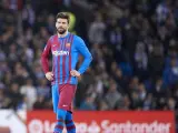 El futbolista del FC Barcelona, Gerard Piqu&eacute;, se retira.
