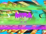 Cartel de la edición 2022 del Mira, el Festival d’Arts Digitals de Barcelona.