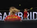 El equipo español de tenis femenino participa en la Billie Jean King Cup, el campeonato más prestigio de selecciones.